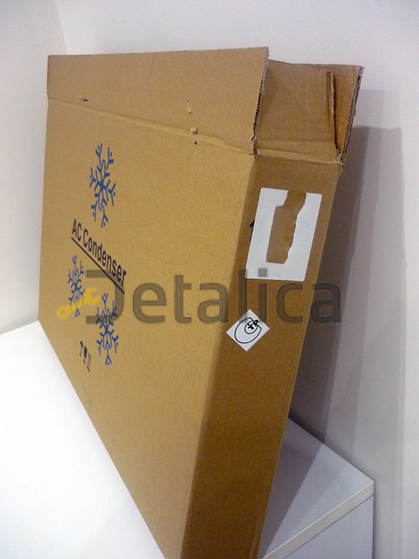 Радиатор кондиционера для Шевроле Авео Т300 1.6 механика Termal