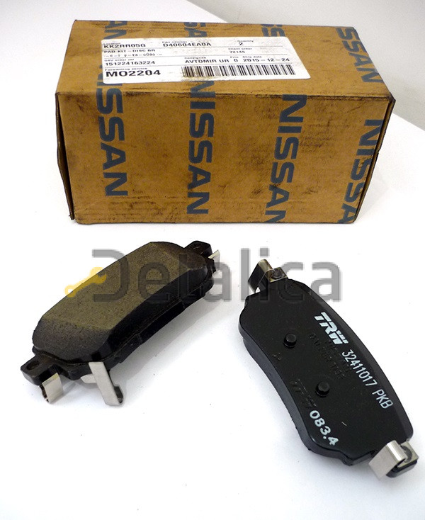 Колодки задние для Ниссан Кашкай J11