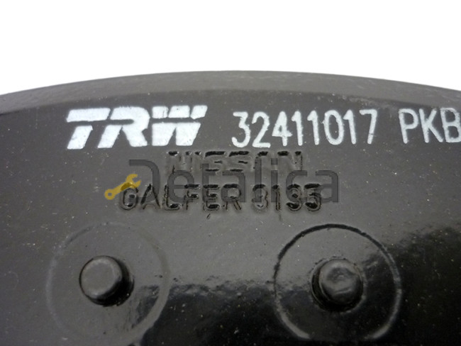 Колодки задние для Ниссан Кашкай J11 оригинал