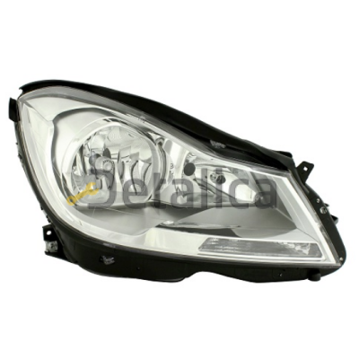 Фара правая Мерседес W204 2011-2014 Хром Depo