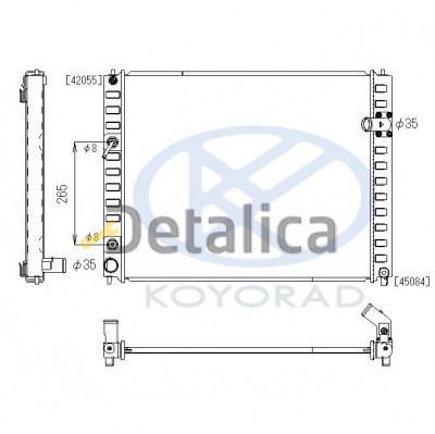 Радиатор охлаждения для инфинити фх35 от 2008 EX35 от 2009 АТ Китай Радиатор охлаждения для инфинити фх35 от 2008 EX35 от 2009 АТ Китай