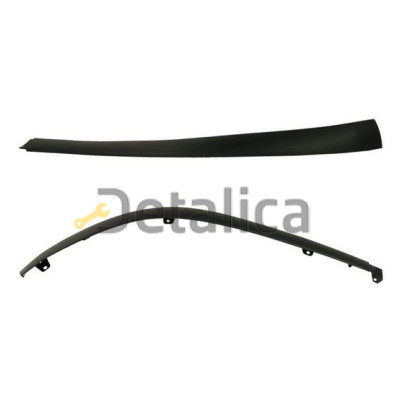 Спойлер бампера передний правый для Тойота Аурис от 2007 (Тайвань) черный 