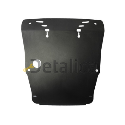 Защита поддона двигателя с креплениями стальная для Фольксваген Туарег от 2011 (Россия)