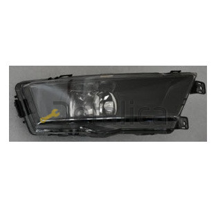 Фара противотуманная левая внутри черная для Шкода Рапид от 2014 (Китай)