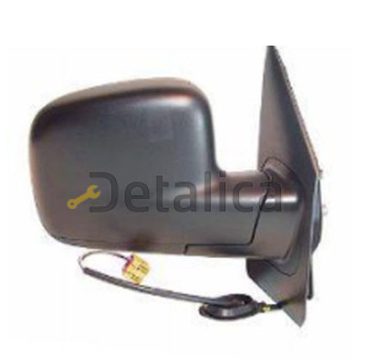 Зеркало правое элект с подогревом черное для Фольксваген Транспортер Т5 от 2003-2009 (Тайвань) convex