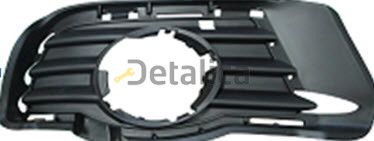 Решетка бампера для Мерседес W204 передняя правая под противотуманки (DEPO)