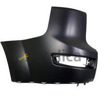 Боковина бампера задняя левая для митсубиси аутлендер хл от 2007