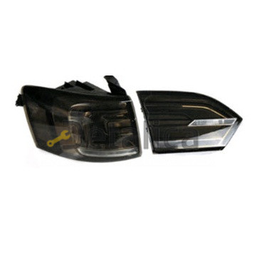 Фонарь задний внешний + внутренний левый + правый тюнинг комплект диоды тонированный для Фольксваген Джетта 6 от 2011 (Китай)