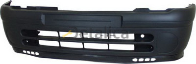 Renault CLIO (КРОМЕ СЕДАНА) бампер передн без отв п/противотум (5 дв) (Тайвань) черн