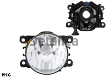 Renault FLUENCE (LOGAN 14- / CLIO 13-/ KOLEOS 11-/LADA VESTA/X-RAY 15- ) фара противотум л=п (Китай)