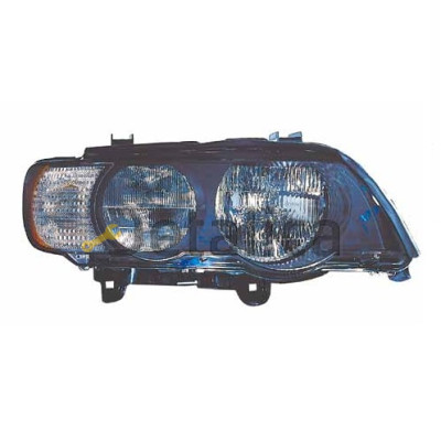 Фара правая с белым указателем поворота для BMW E53 X5 от 1999-2004