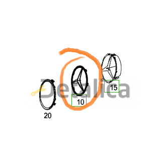 Звезда эмблема Мерседес W447 V-Class V250 оригинал