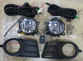 Фары противотуманные комплект с решётками для Сузуки Свифт от 2005 года