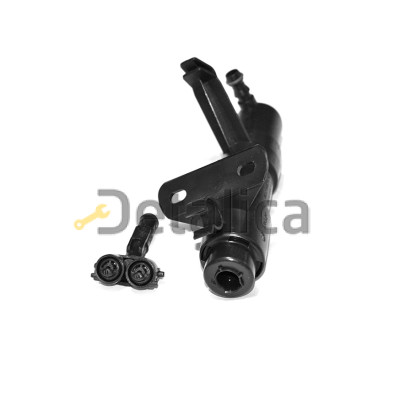 Форсунка омывателя фары левая в сборе для Фольксваген Туарег от 2007-2010 (Китай)