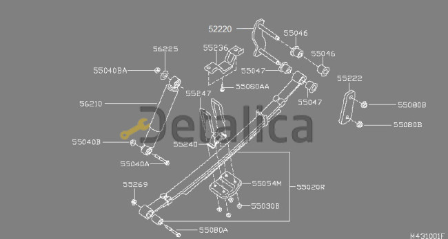 Рессора задняя для Ниссан Навара оригинал Рессора задняя для Ниссан Навара оригинал