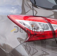 Фонарь задний внешний левый для Ниссан Тиида С13 оригинал ( в сборе )