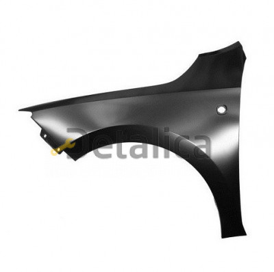 Крыло переднее левое с отв под повторитель для Шкода Рапид от 2014 (Тайвань)