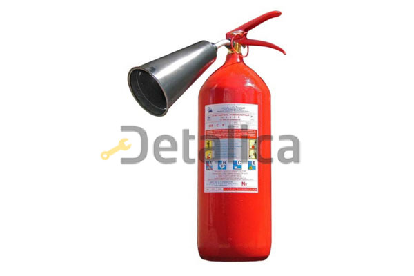 Автомобильный огнетушитель с раструбом ОУ-3