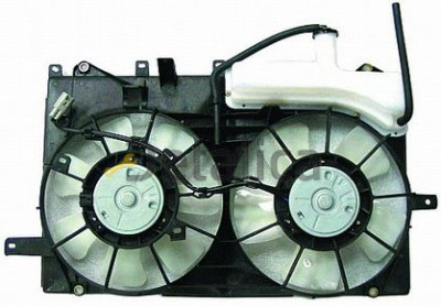 Мотор+вентилятор для PRIUS радиат охлажден двухвентилят (Тайвань)