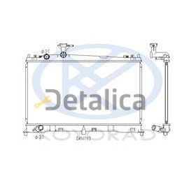 Радиатор охлаждения для мазда 6 GG 1.8 2 МТ Koyo Япония