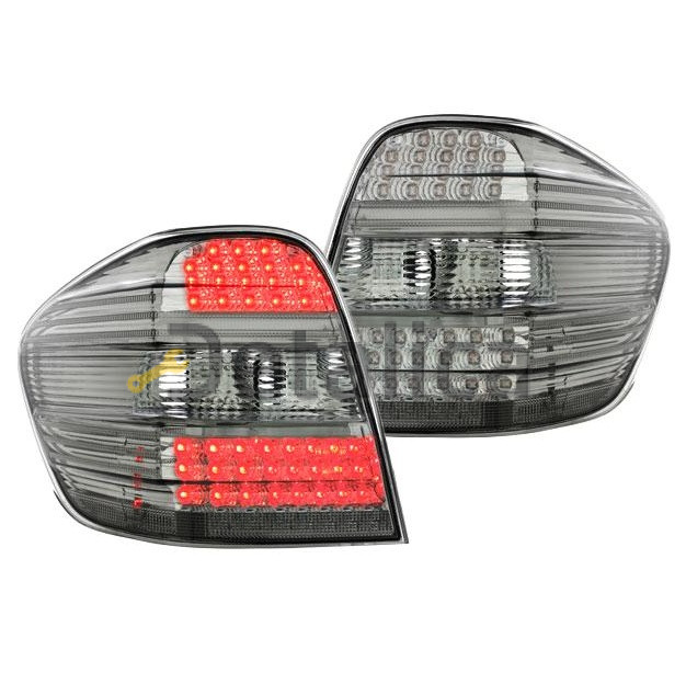 Фонари левый+правый тюнинг-комплект диодные прозрачные тёмные для Мерседес W164 ML