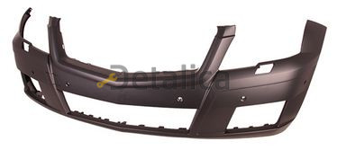 Бампер для Мерседес Х204 передний с отверстием под омыватели, датчики, без отв под молдинг, грунт (Тайвань)