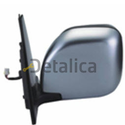 Зеркало левое Митсубиси Pajero III электр, подогрев, автоскладывание, черн (Тайвань)