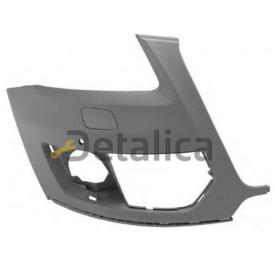 Боковина бампера передняя правая с отв под датчики для Ауди Q5 от 2008 (Тайвань)