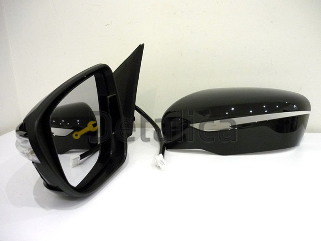Зеркало левое для Ниссан Кашкай J11E электрическое с подогревом ук. поворота