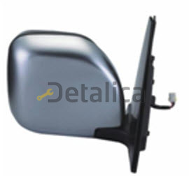 Зеркало правое Митсубиси Pajero III электр, подогрев, автоскладывание, черн (Тайвань)