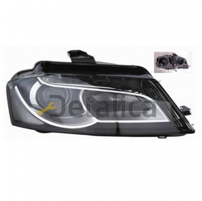 Фара правая с регулятором мотора ксенон для Ауди А3 от 2008 (Depo)