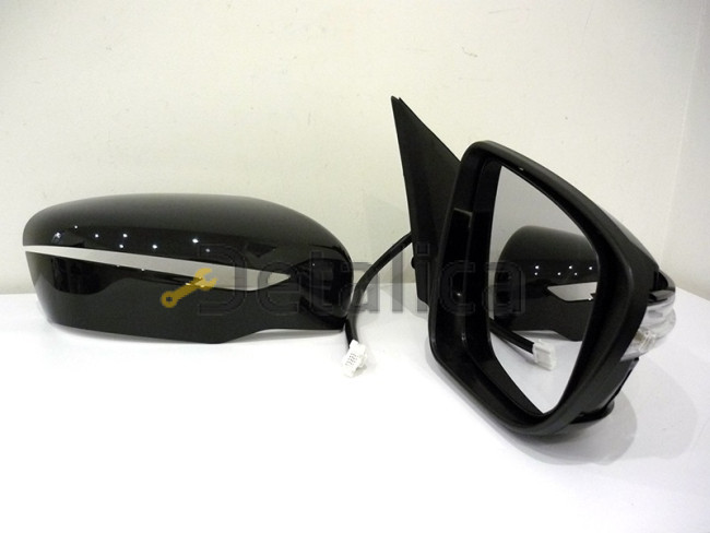 Зеркало правое для Ниссан Кашкая J11E электрическое с подогревом ук. поворота
