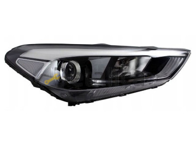 HYUNDAI TUCSON фара прав линзован с рег.мотор , диод (depo)