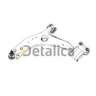 Рычаг передней подвески левый нижний для Вольво S40 от 2004       шаровая 21мм