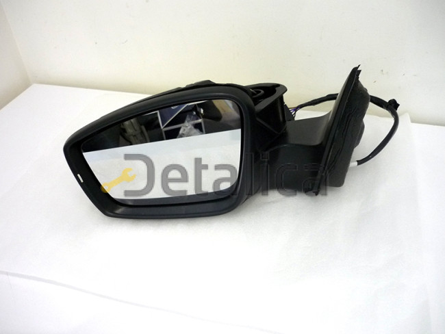 Зеркало левое электрическое с подогревом ук поворота для Фольксваген Джетта 6 от 2011 USA 6 контактов грунт (Тайвань)