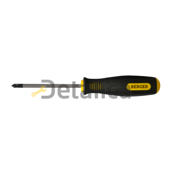 Отвертка крестовая 2*125 мм BERGER BG-SD125PH2