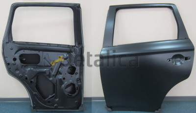 Дверь задняя Митсубиси Outlander 3 2013- левая (Китай)