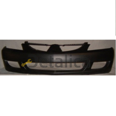 Бампер передний черный для митсубиси лансер 2004-2006