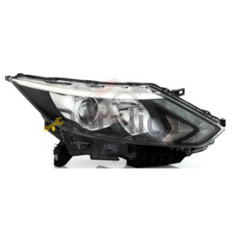 Фара передняя правая для Ниссан Кашкай J11 Depo линзованная с регулятором мотора