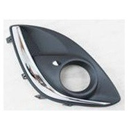 Решетка переднего бампера правая с хром молдингом для Opel Corsa D от 2011