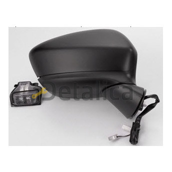 Зеркало правое электрическое с подогревом автоскладывающееся с указателем поворота aspherical грунтованное для мазда сх5 от 2012