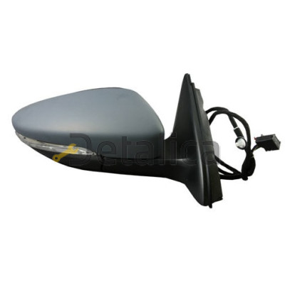 Зеркало правое электрическое автоскладывающееся с подогревом ук поворота с подсветкой и памятью для Фольксваген Джетта 6 от 2011 (Тайвань) грунт 11 конт Зеркало правое электрическое автоскладывающееся с подогревом ук поворота с подсветкой и памятью для Фольксваген Джетта 6 от 2011 (Тайвань) грунт 11 конт