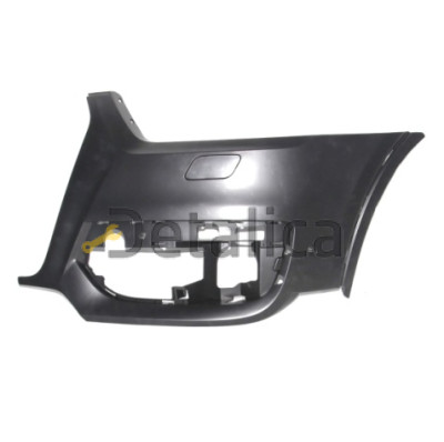 Бампер передний левый с отв под омыватели фар для Ауди Q3 от 2011 (Китай)