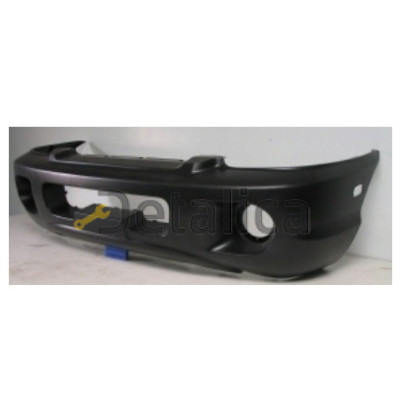 Бампер передний черный для Хендай Санта Фе от 2001 (Тайвань)