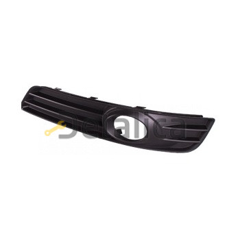 Решетка переднего бампера левая с отверстием под птф для Ауди А3 от 2008 (Тайвань)