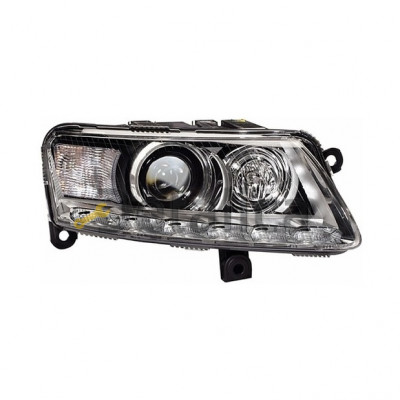 Фара правая ксенон D3S с диодами под корректор для Ауди А6 С6 от 2008 - 2010 (Depo)