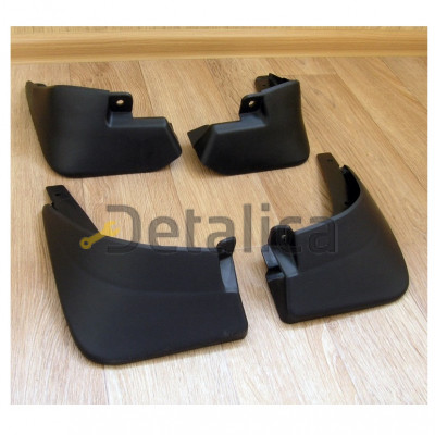 Брызговики передние+заднего крыла левый+правый комплект 4 шт для Шевроле Ланос