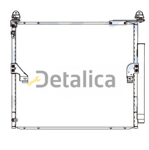 Радиатор кондиционера для Toyota Prado 150 Китай