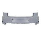 Бампер задний с отверстиями под парктроники для Фольксваген Гольф 6 от 2009 (Тайвань)