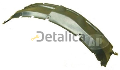 Подкрылок переднего крыла Митсубиси L200 правый задняя часть (Китай)